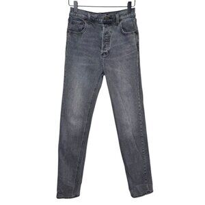 Aritzia Denim Forum The 90s High Rise Drain Pipe Slim Jeans Size 25